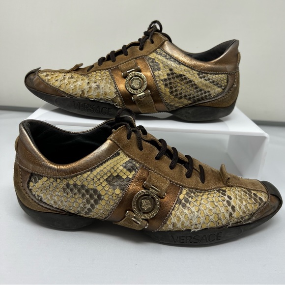 VERSACE PYTHON SNEAKERS - Picture 4 of 12